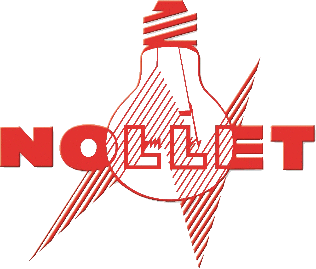 Logo de l’entreprise Nollet rouge sur fond blanc